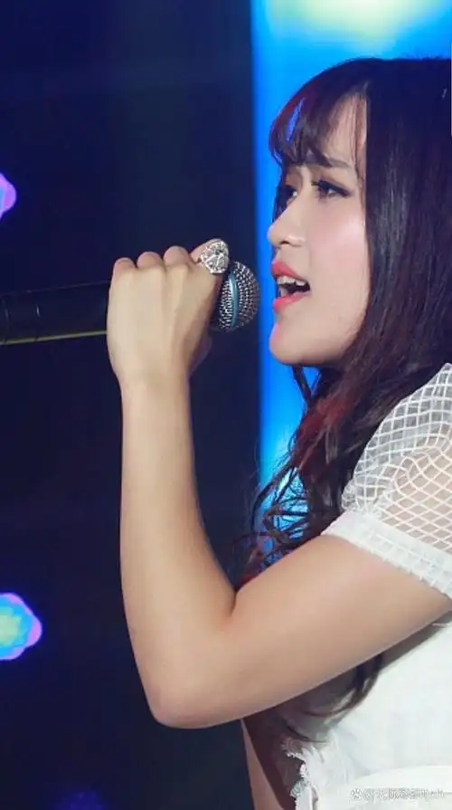 庄心妍因与祁隆合作歌曲《一万个舍不得》在2012年出道.