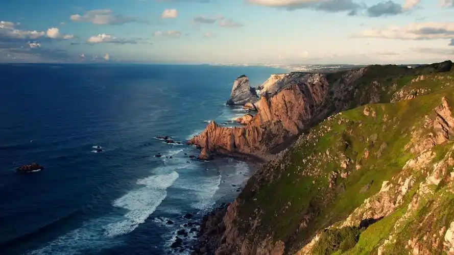 清新风格山水背景,高清图片,电脑桌面-壁纸族