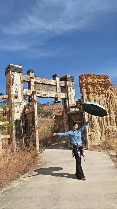 2019-1-14日云南楚雄元谋土林国家aaaa级地质公园