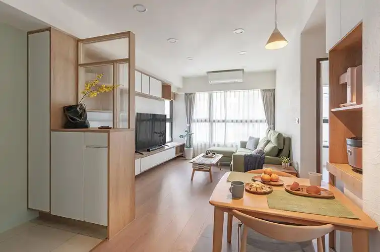 60平日式风两居室,最便宜却最有效果的装修,小户型照着学就对了