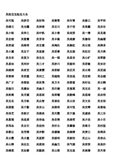 4,壹该字是数目"一"的大写,直接用来给男孩起单字名字非常个性,很少有
