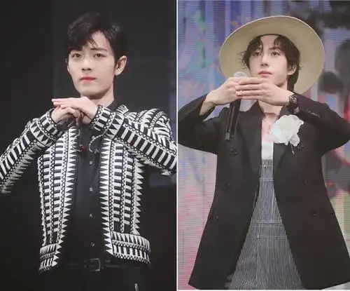 古装造型惊艳荧屏现代装帅的高级肖战王一博最心动的少年郎