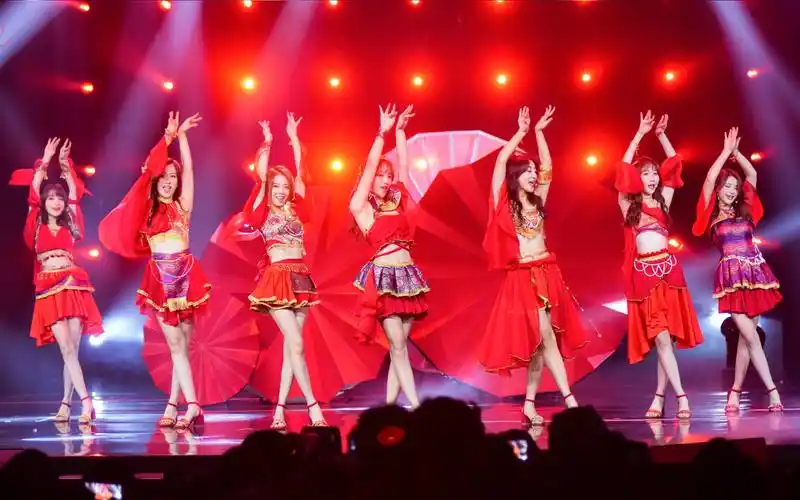 【sing女团】《千年》由你音乐榜竖屏直拍(红裙版)