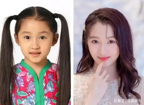 谁才是真正的从小美到大的美女明星?