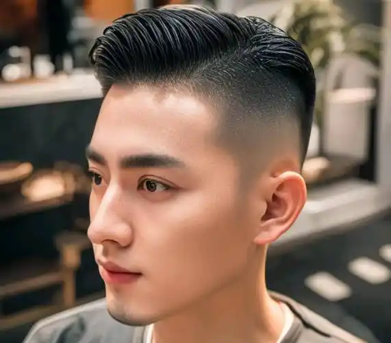 但最帅的是短边和时尚真和有型的精神_发型_男士_短发