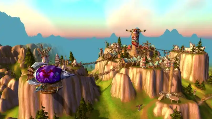 魔兽世界风景篇:悠扬夏日,清新莫高雷.