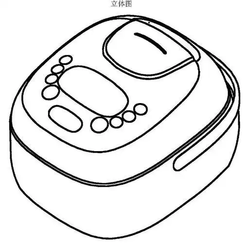 电饭锅简笔画可爱颜色