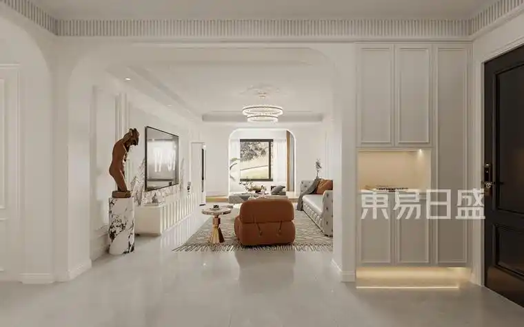 当前位置:>首页>装修案例>环岛豪庭120平米法式风格装修案例>更多客厅