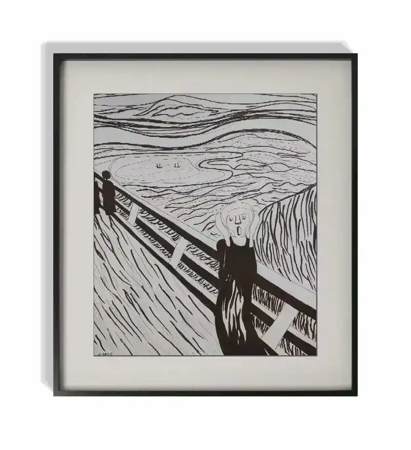 画画就是牵着一根线条去散步.艺术家保罗克利说:"绘画是清闲, - 抖音