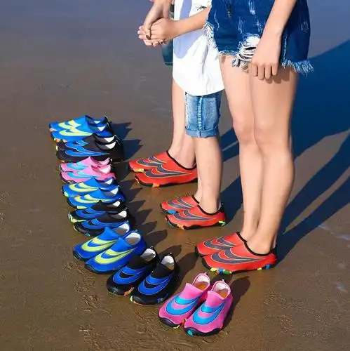 男士女士水鞋赤脚沙滩泳池鞋快干水瑜伽袜子冲浪游泳水上运动