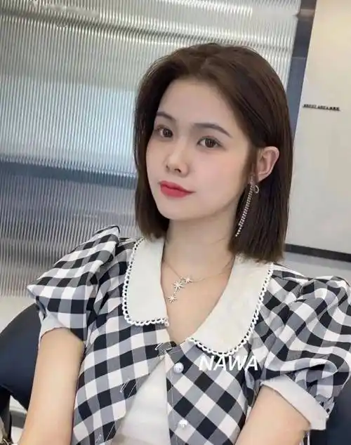 "齐肩短发",御姐风呀._中国_发型_形象