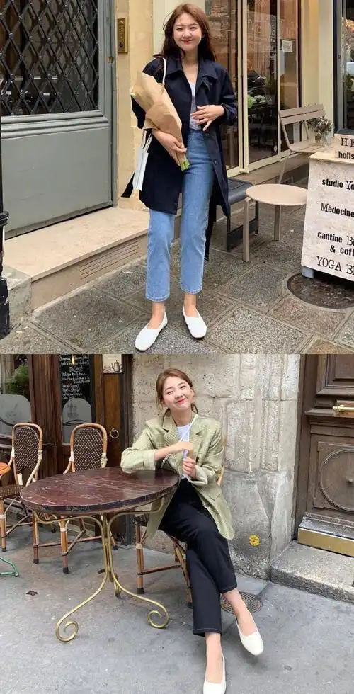 舒适简约的韩系穿搭