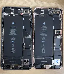 iphone8p拆机后壳 苹果8plus原装拆机后盖中框总成