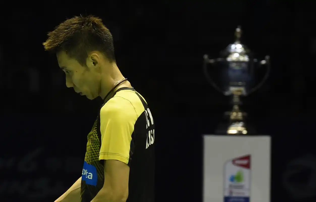 在吉隆坡举行的马来西亚羽毛球公开赛男单决赛中,马来西亚选手李宗伟