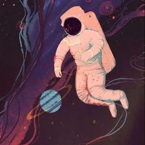 宇航员头像|小星球|不换|宇宙_网易订阅