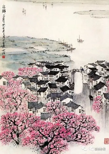 江南烟雨迷醉我心国画大师宋文治60幅江南国画美到心里