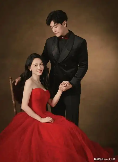 陈乔恩婚纱照曝光,每一张都温馨浪漫,领证两年多终于要办婚礼