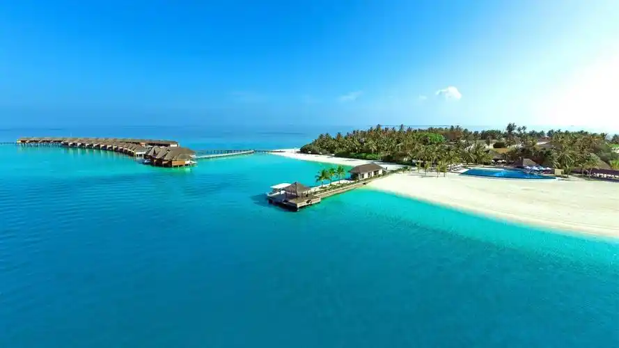 风景 海洋天堂 碧海蓝天 海滩 沙滩 岛屿 风景大片壁纸