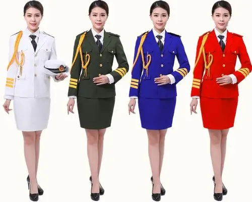 军装文艺兵鼓乐服装礼服军鼓三军仪仗队升旗手学生制服合唱套装女