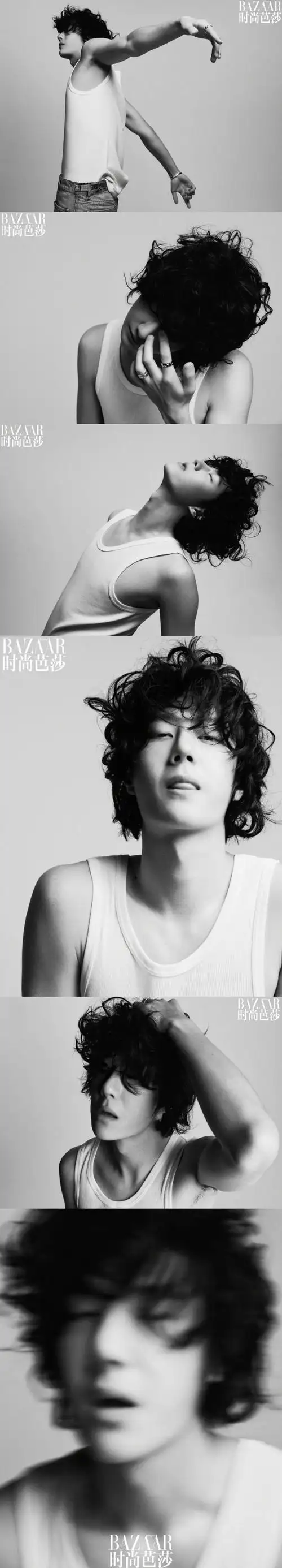 时尚芭莎 王一博##王一博时尚芭莎开年封面##王一博素颜大片