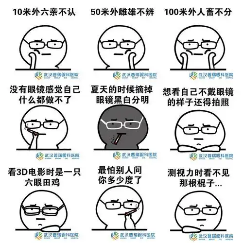 经历你一定似曾相识身为近视眼的你"看不清真相"才是最大的阻碍好吗?