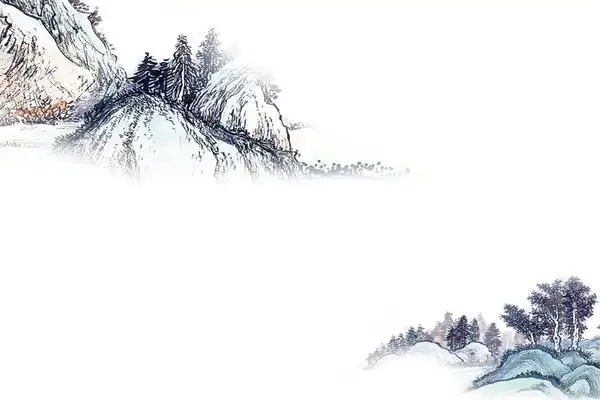 棕色背景墙古典ppt背景图片