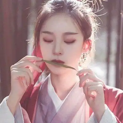 女生头像古风高冷霸气真人图片饮酒摇扇等各种风格