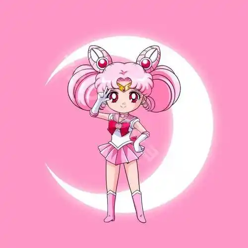 q版动漫美少女战士美美哒