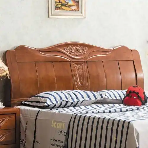 实木床头板简约现代1.8米1.