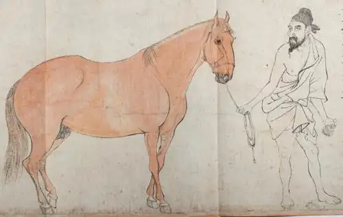 中国古代经典名画解读丨五马图