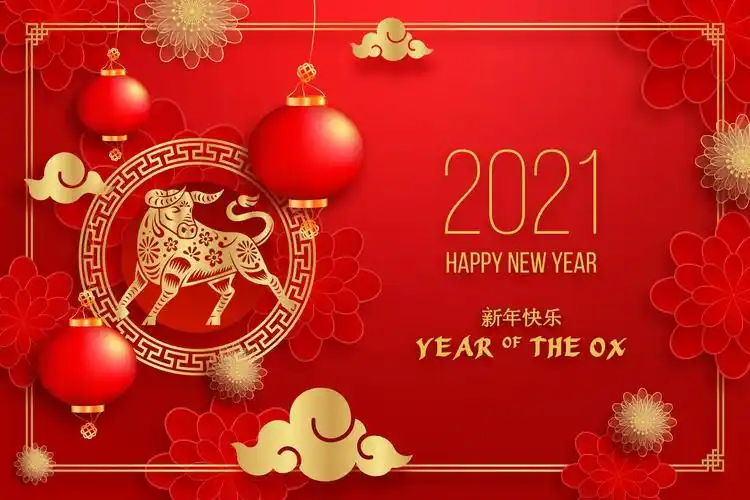 有什么好看的2021牛年新年春节壁纸