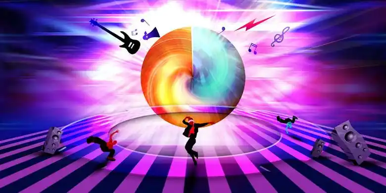 炫酷街舞比赛招生背景素材