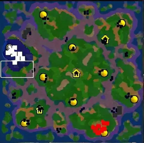 魔兽争霸3:海龟岛人气一直很高,但部分ud玩家不愿在此对抗orc