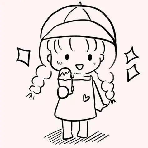 简笔画宝宝可爱的小女孩全身简单小女孩简笔画画法教学漂亮可爱小女孩