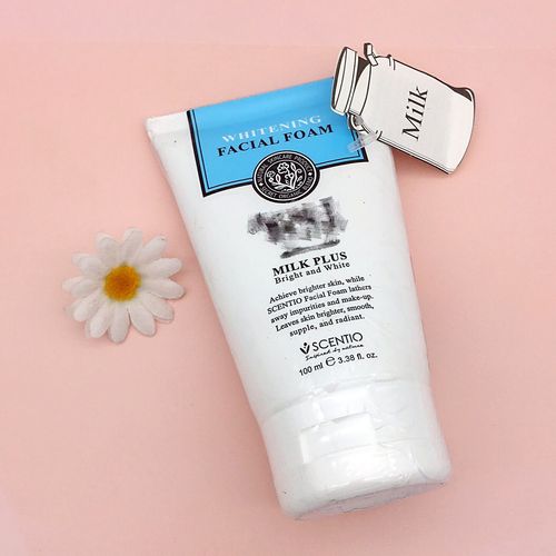 热销泰国牛奶氨基酸洗面奶_包邮人气泰国beauty buffet q10牛奶洗面奶