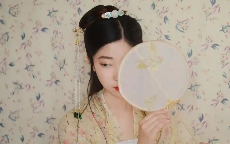 【孟夏】中长发无发包/古风发型教程/适合夏天的清爽汉服造型