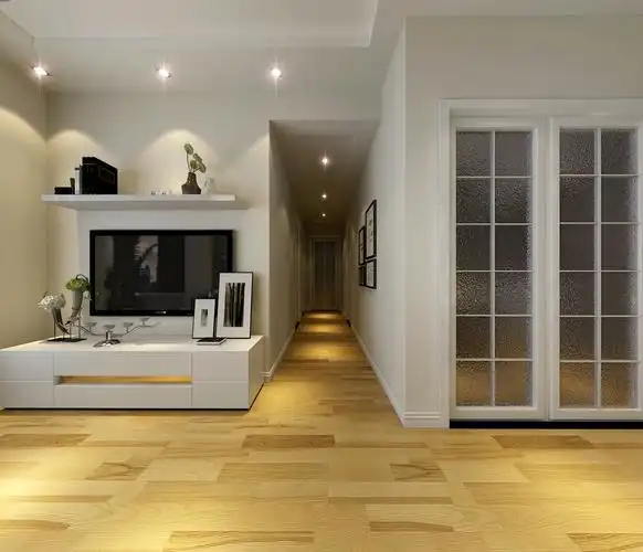 绿地滨湖国际城-90平小三房简约风格-装修设计方案