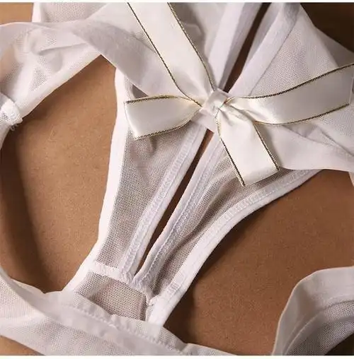 内裤可内入式女人内裤私处性感风乳小性感全透明三角裤女士性感开叉开