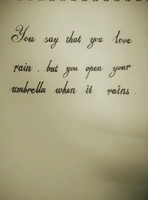 如何伪装写出一手漂亮花体英文