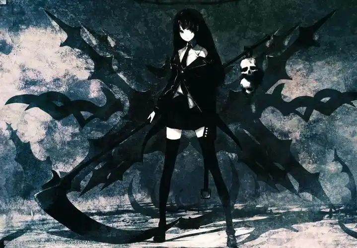死神美少女图片