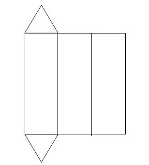 已知一个三棱柱的底面边长都是3cm,侧棱长9cm,围城这个集合体的侧面