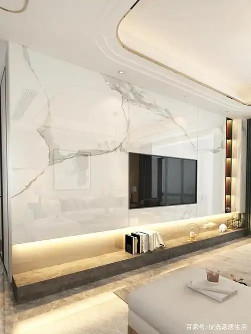 9款复合年轻人电视背景墙,不同的设计效果,带来不一样的感觉