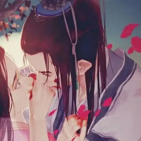 古风情侣头像有美人兮见之不忘一日不见兮思之如狂.