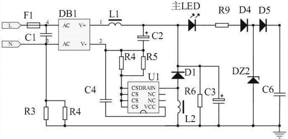 简单led灯电路图原理图(介绍两款常用的led灯电路工作原理)
