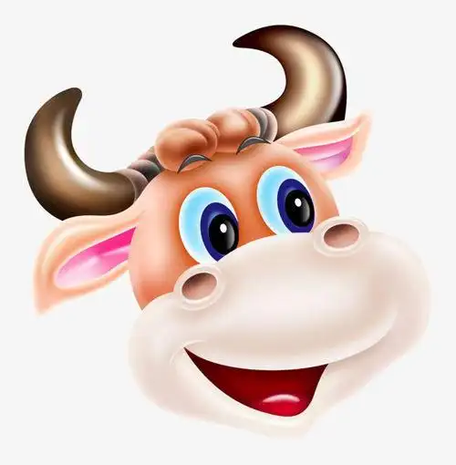 卡通牛头简笔画卡通牛头简笔画可爱