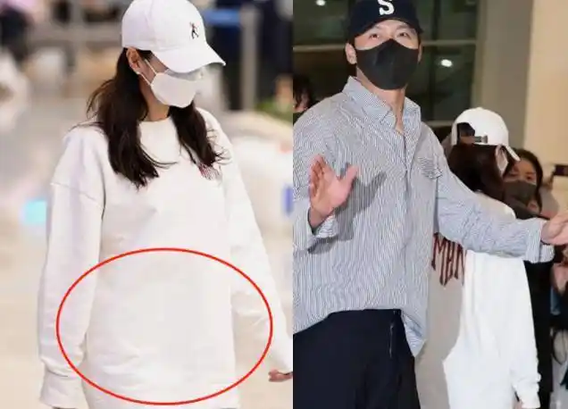 孙艺珍小腹微凸飘浓浓孕味 网见「洋装超宽松」激动:是小玄彬_网友