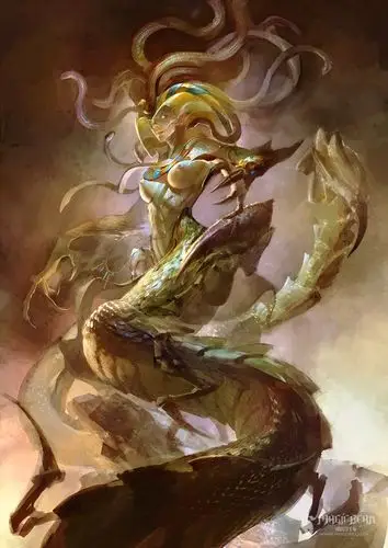 魔豆cg艺术 | 蛇女