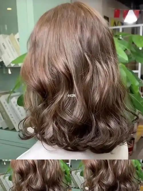 水波纹烫发 慵懒复古卷发 显脸小发型 圆脸方脸菱形脸烫发 中长发短发