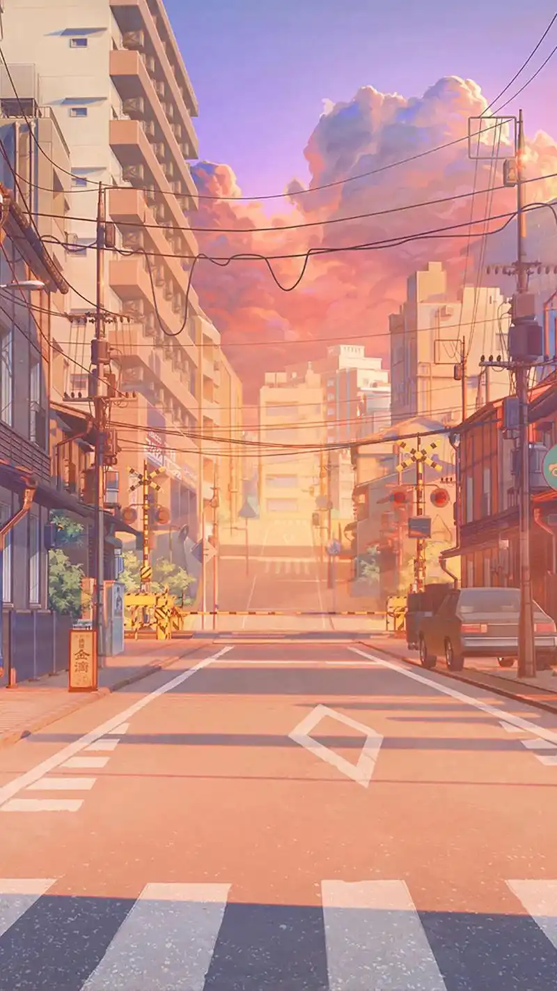 风景 #插画 - 抖音