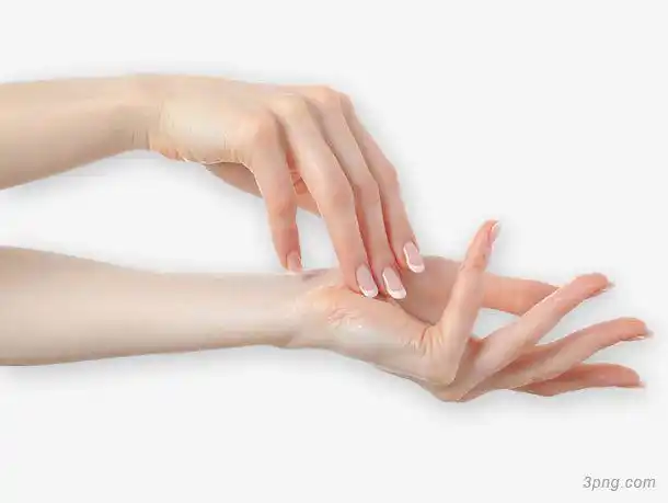 白皙双手png素材透明免抠图片-其他元素